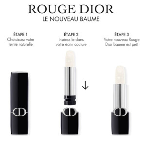 Rouge Dior Baume - Universeller Lippenbalsam - Feuchtigkeitsspendende Blütenpflege - Nachfüllbar